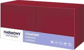 Ubrousek Harmony 33x33 2v,burgundy 250ks | Papírové a hygienické výrobky - Ubrousky - Vícevrstvé Ubrousek Harmony 33x33 2v,burgundy 250ks | Papírové a hygienické výrobky - Ubrousky - Vícevrstvé
